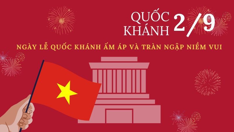 Thông báo lịch nghỉ lễ Quốc Khánh 2/9