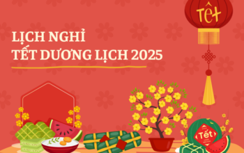 Thông báo lịch nghỉ Tết Dương lịch 2025